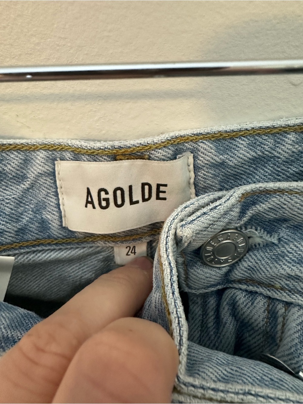 NWOT Agolde Vana jeans Spark 24 - Picture 4 of 8